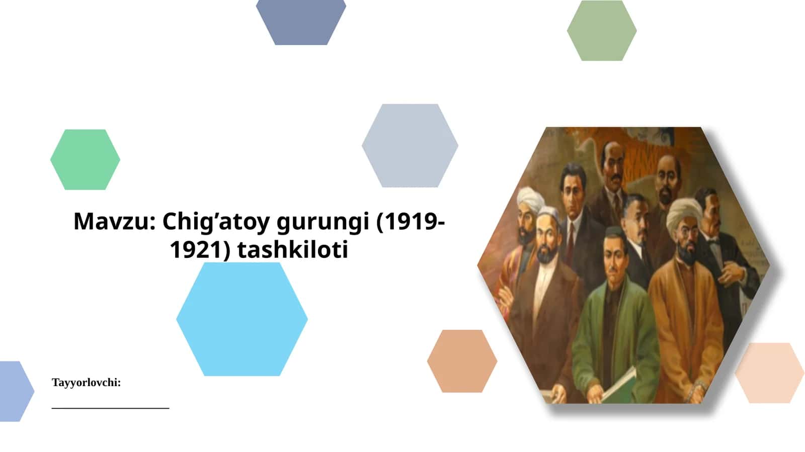 Chig'atoy gurungi 1