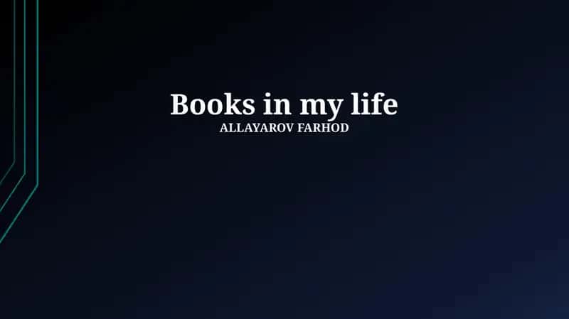 Favorite Genres & Authors 1