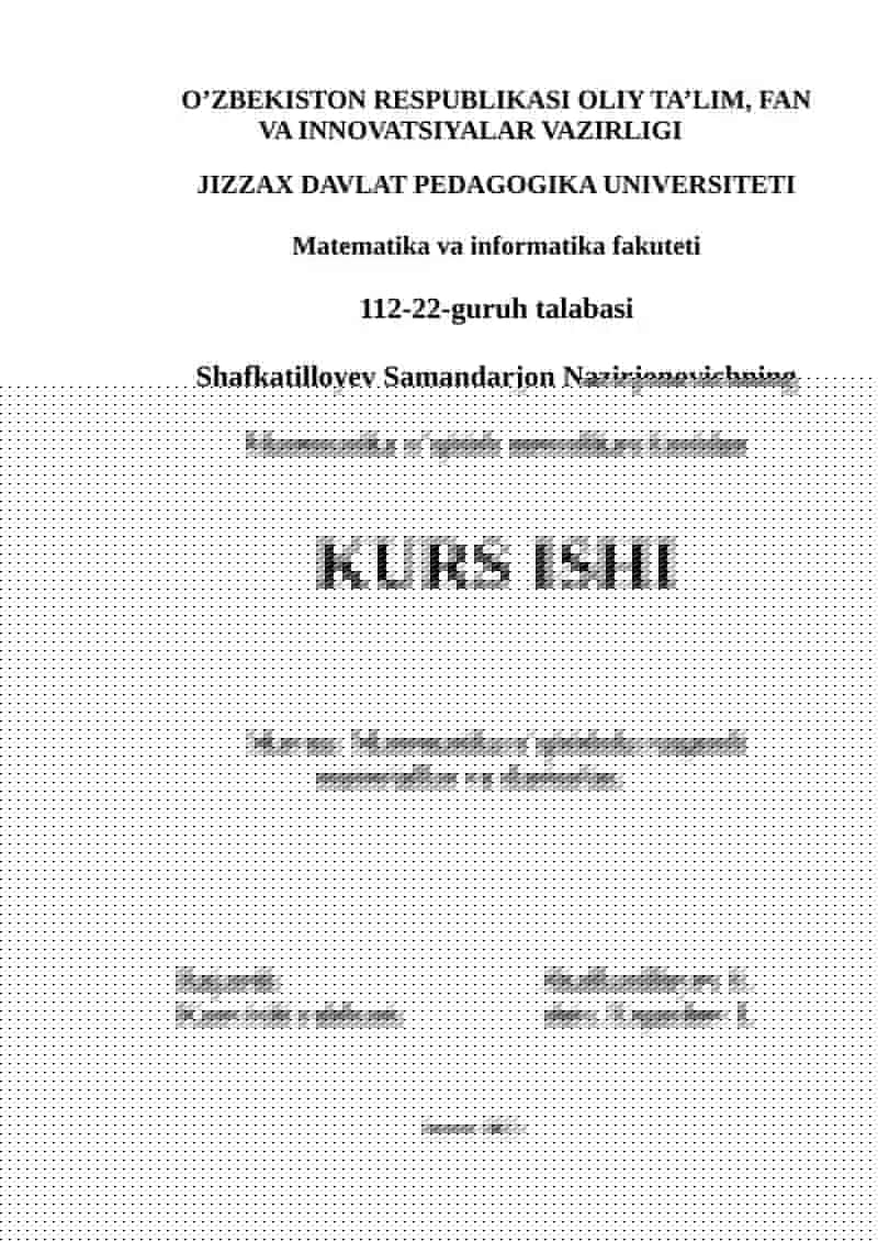 Matematika oʻqitish metodikasi