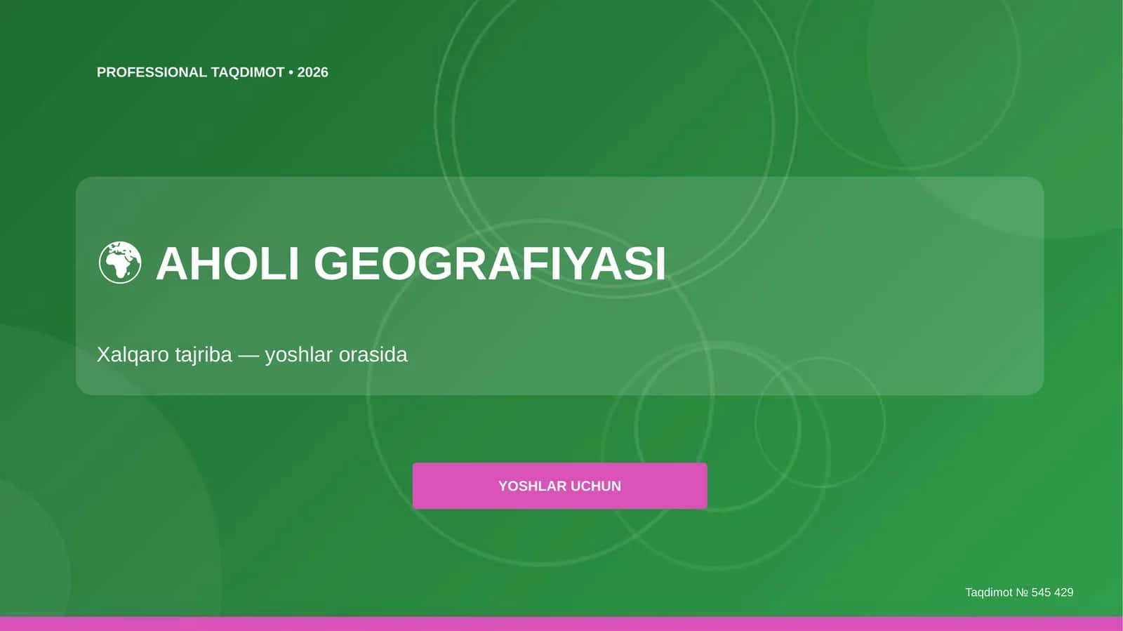 AHOLI GEOGRAFIYASI 1