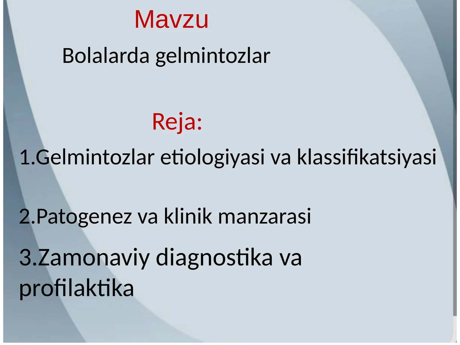 Bolalardagelmintozlar 1