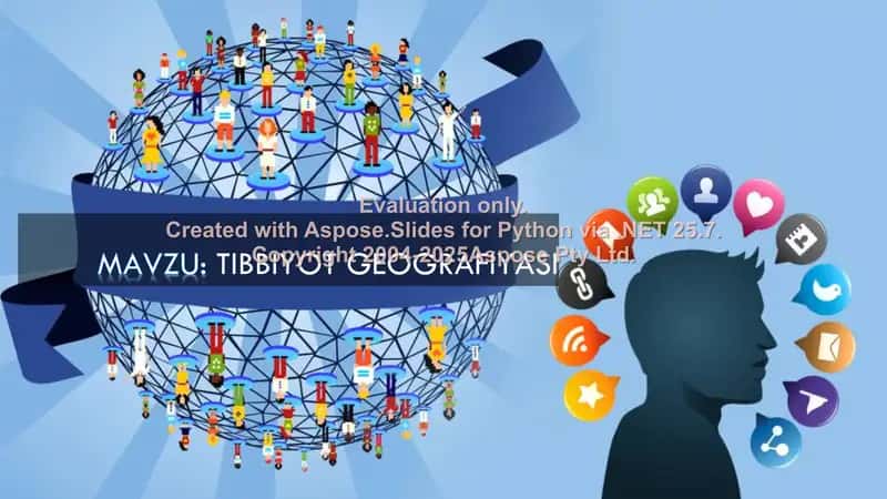 Tibbiyot geografiyasi 1