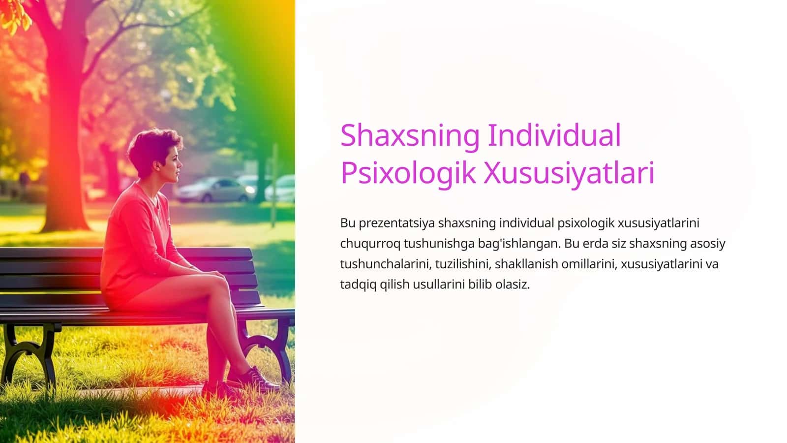Shaxsning Individual Psixologik Xususiyatlari 1