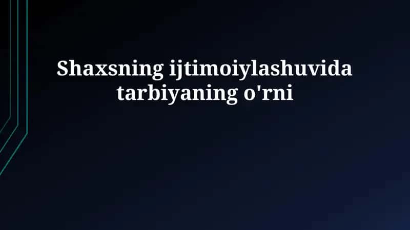 Tarbiya 1