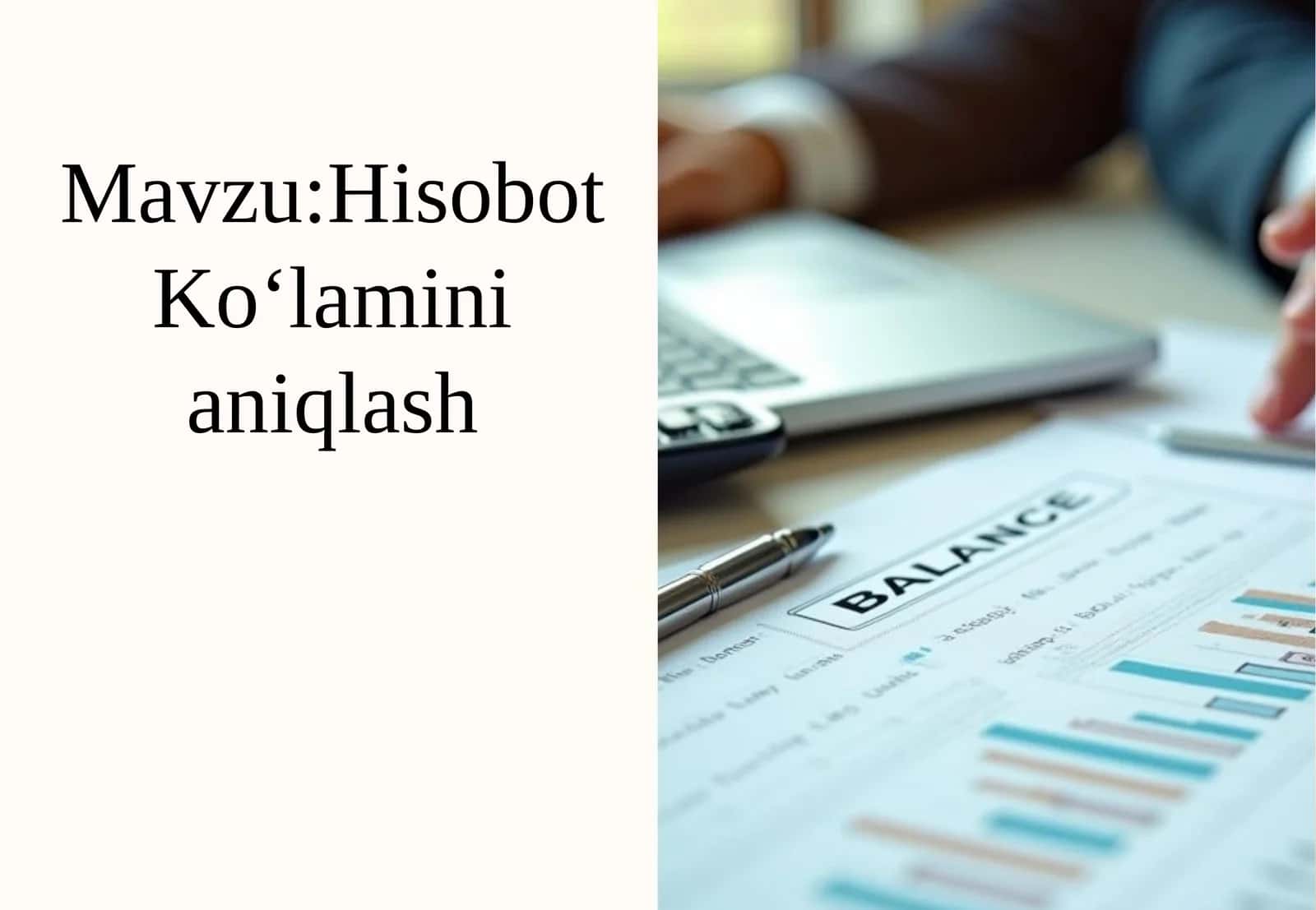 Hisobot Ko‘laminianiqlash 1