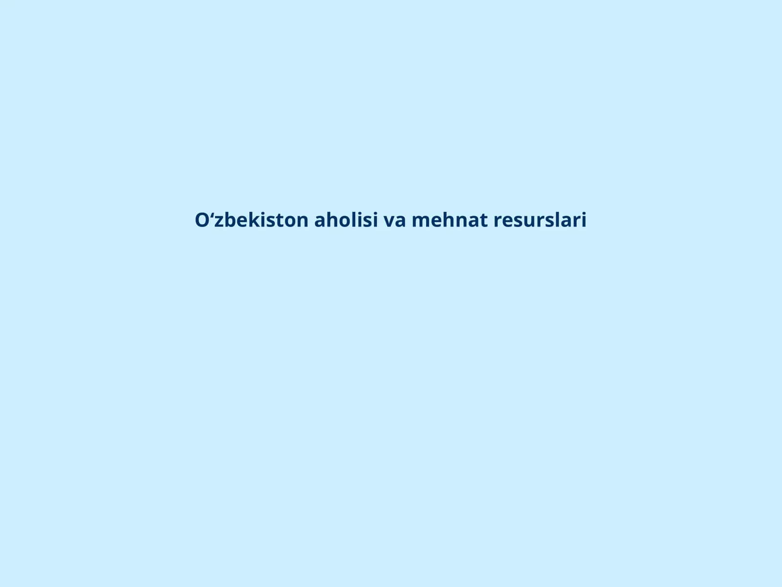 O'zbekiston aholisi 1
