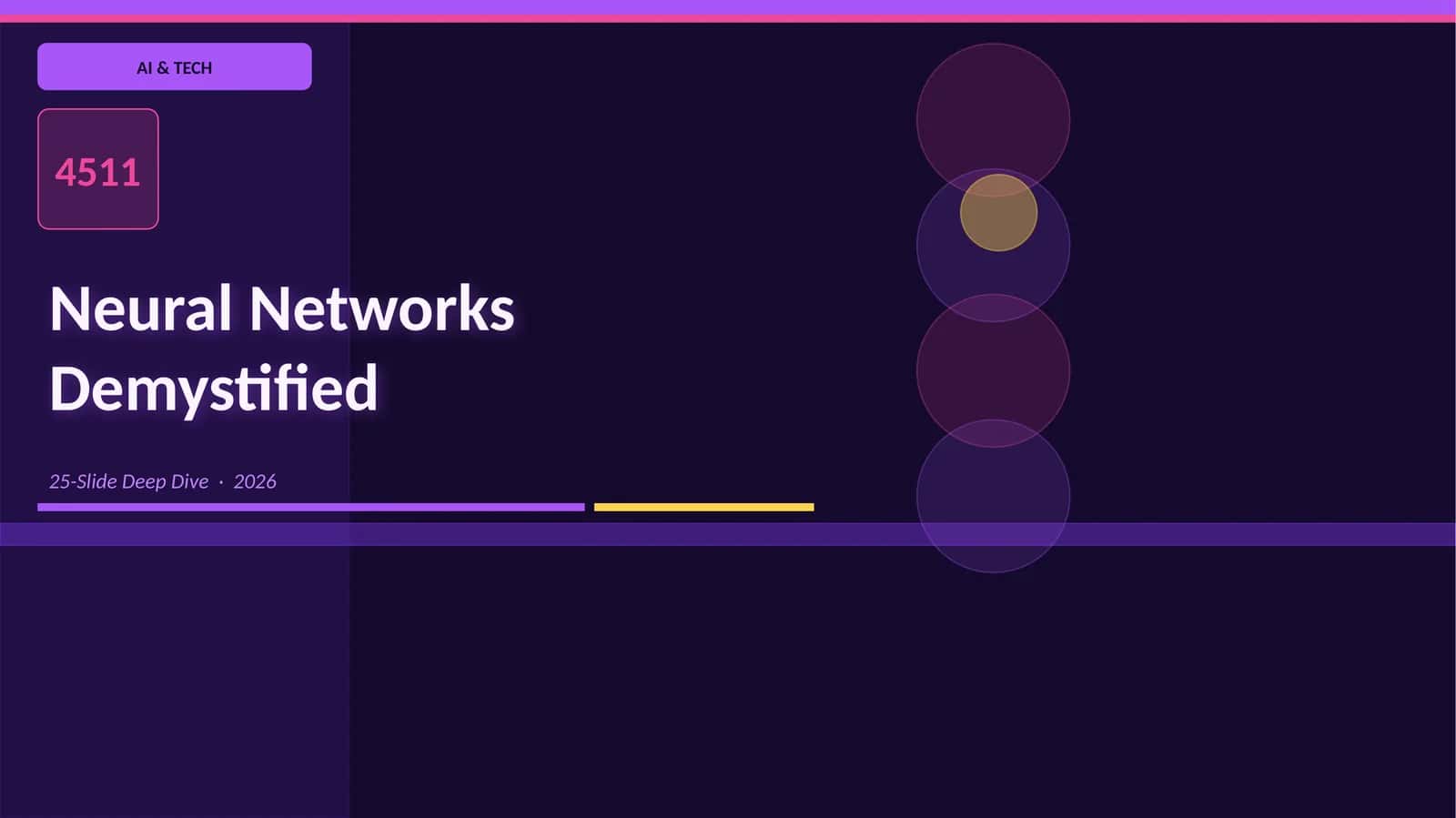 Neural Networks Demystified 1