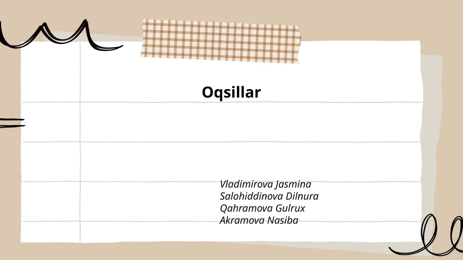 Oqsillar 1