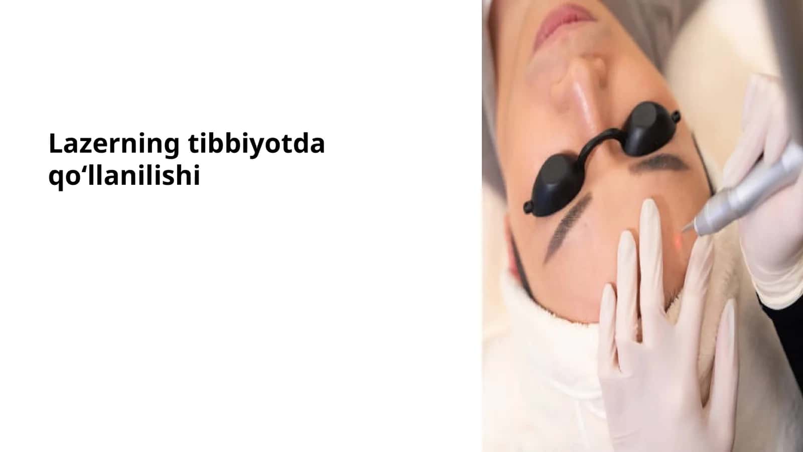 Lazerning Tibbiyotda Qoʻllanilishi 1