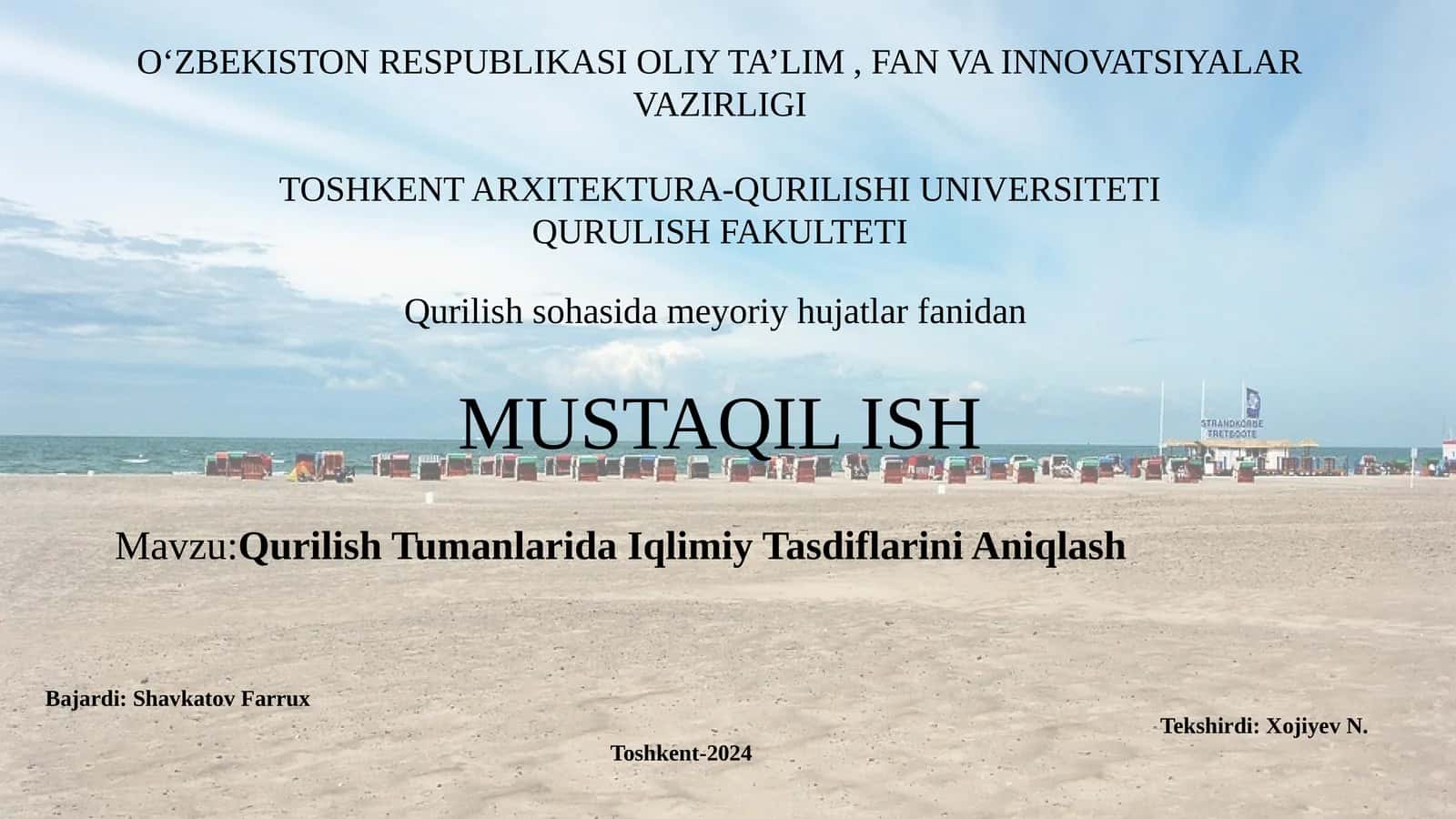 Qurilish Tumanlarida Iqlimiy Tasdiflarini Aniqlash 1