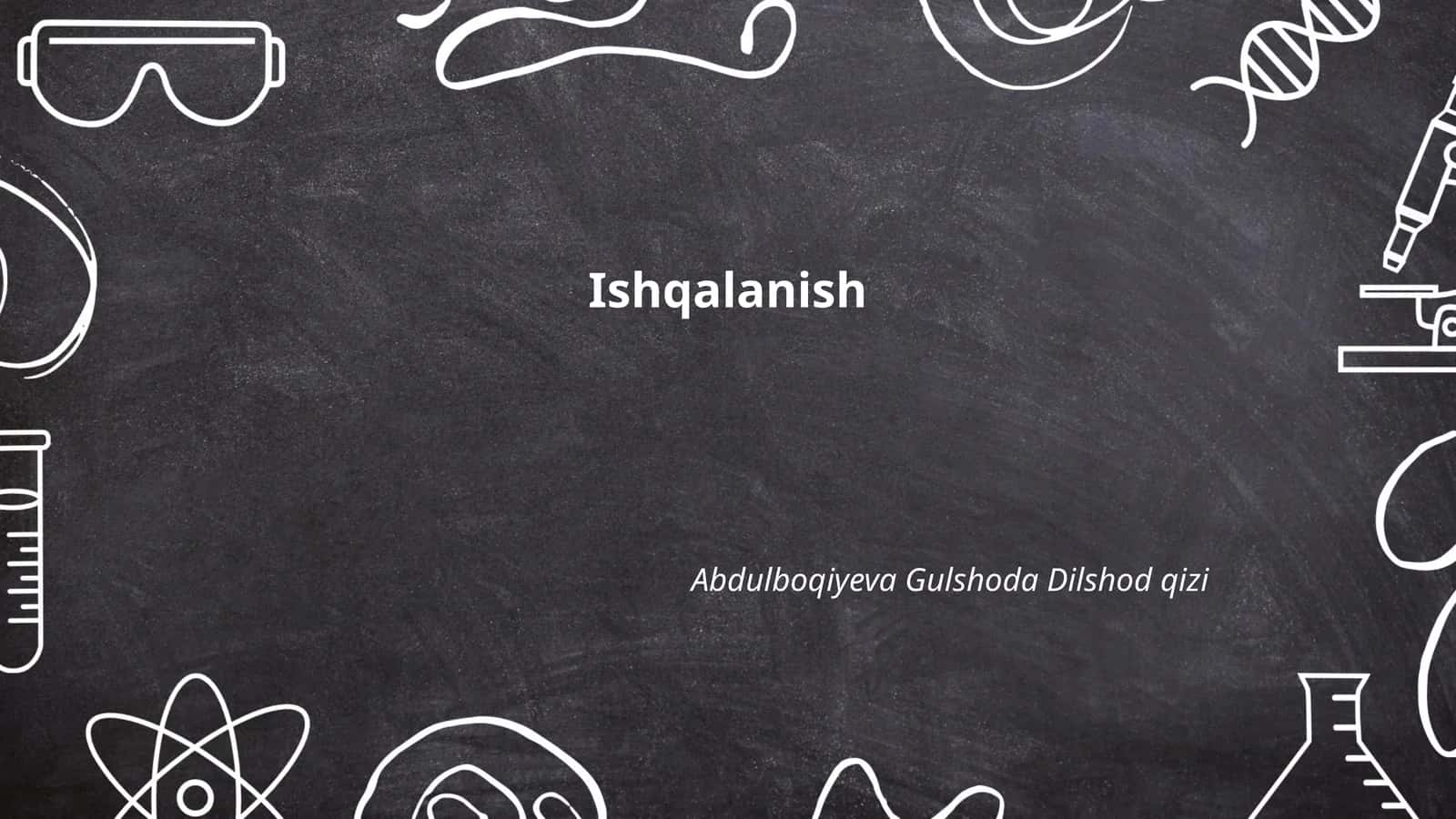 Ishqalanishning fizik xususiyatlari 1