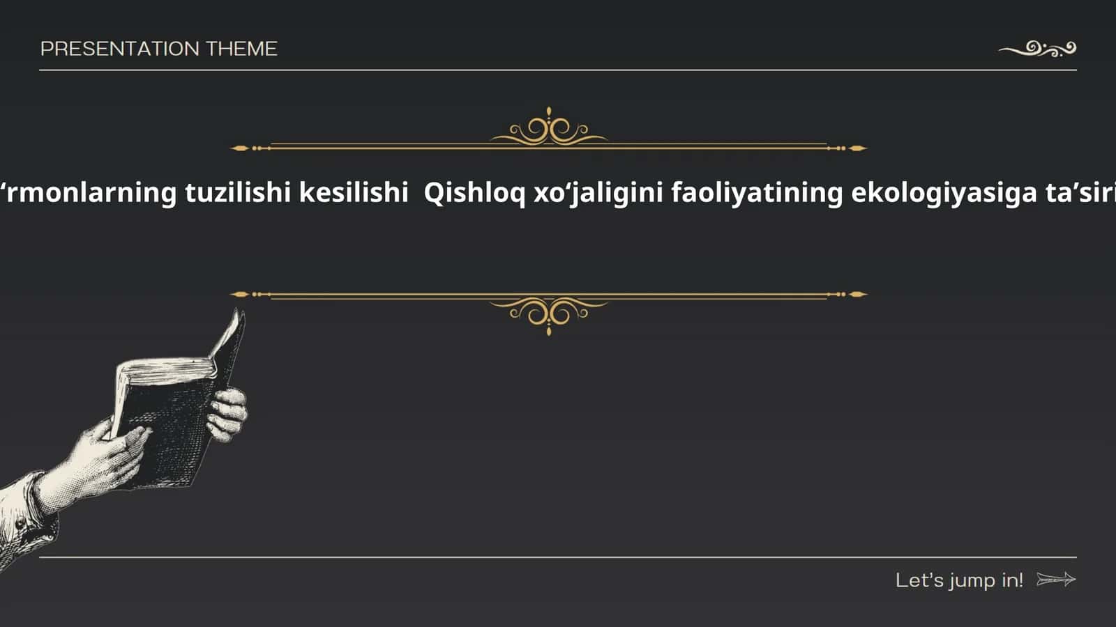 Oʻrmonlarning tuzilishi kesilishi 1