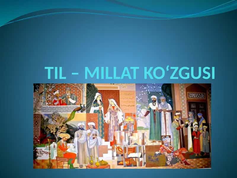TIL – MILLAT KO‘ZGUSI 1