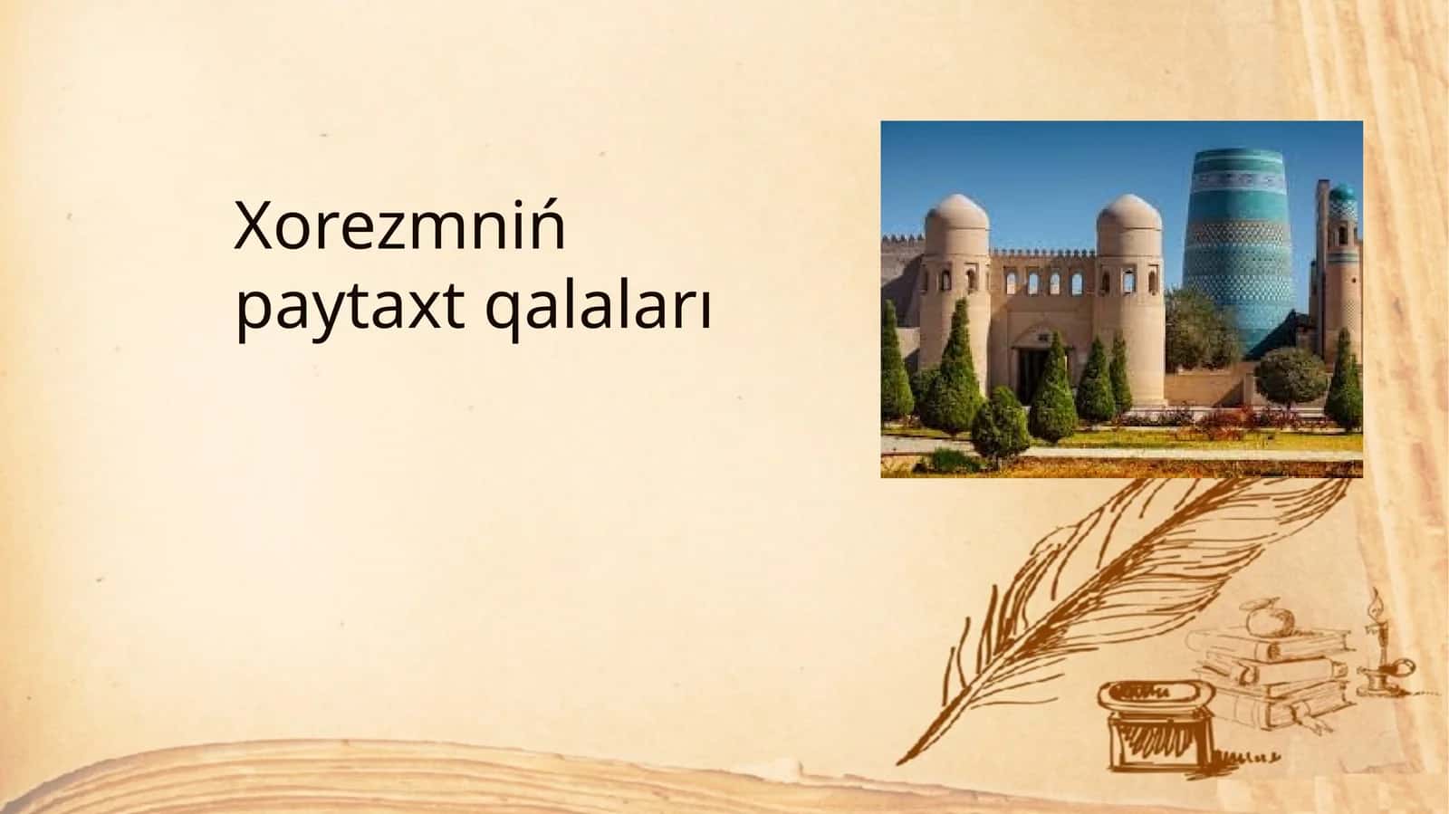 Xorezmnińpaytaxt qalaları 1