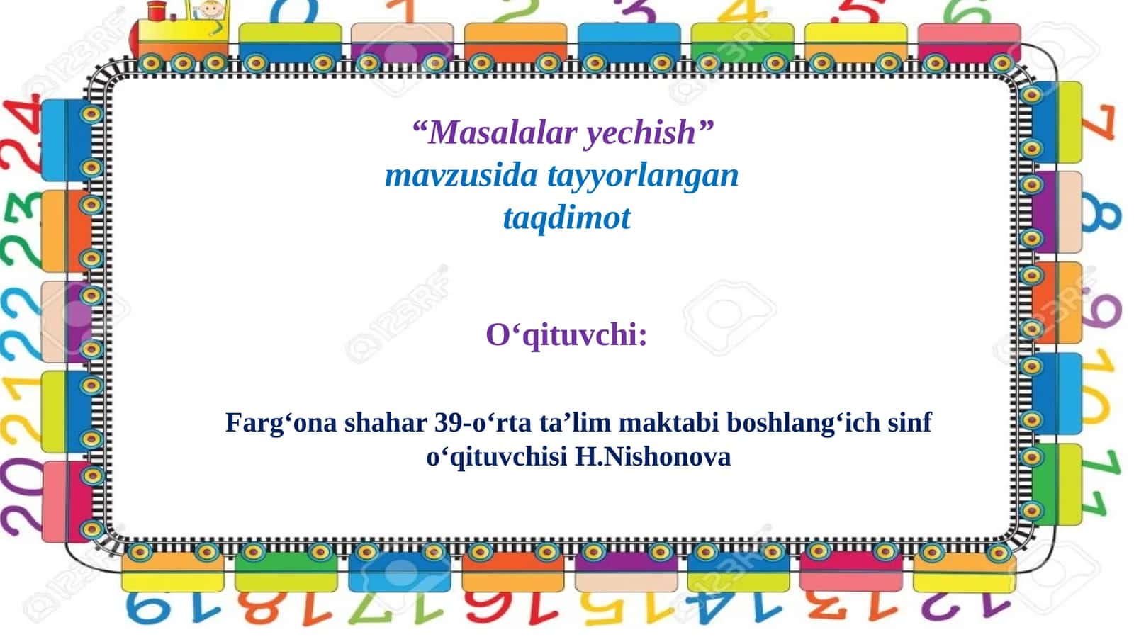 Masalalaryechish 1