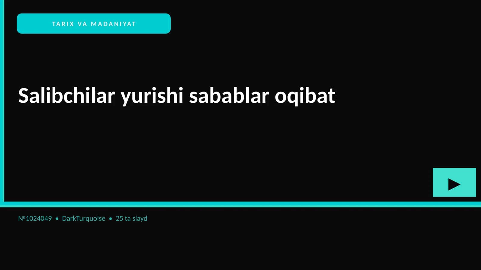 Salibchilar yurishi sabablar oqibat 1