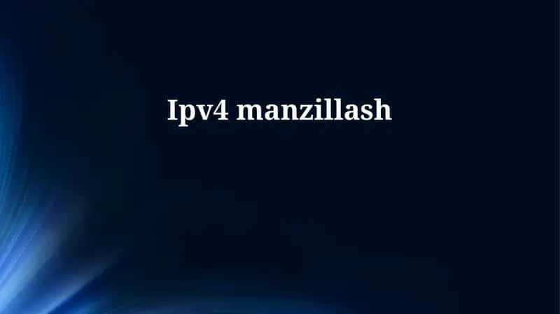 IPv4 manzillash 1