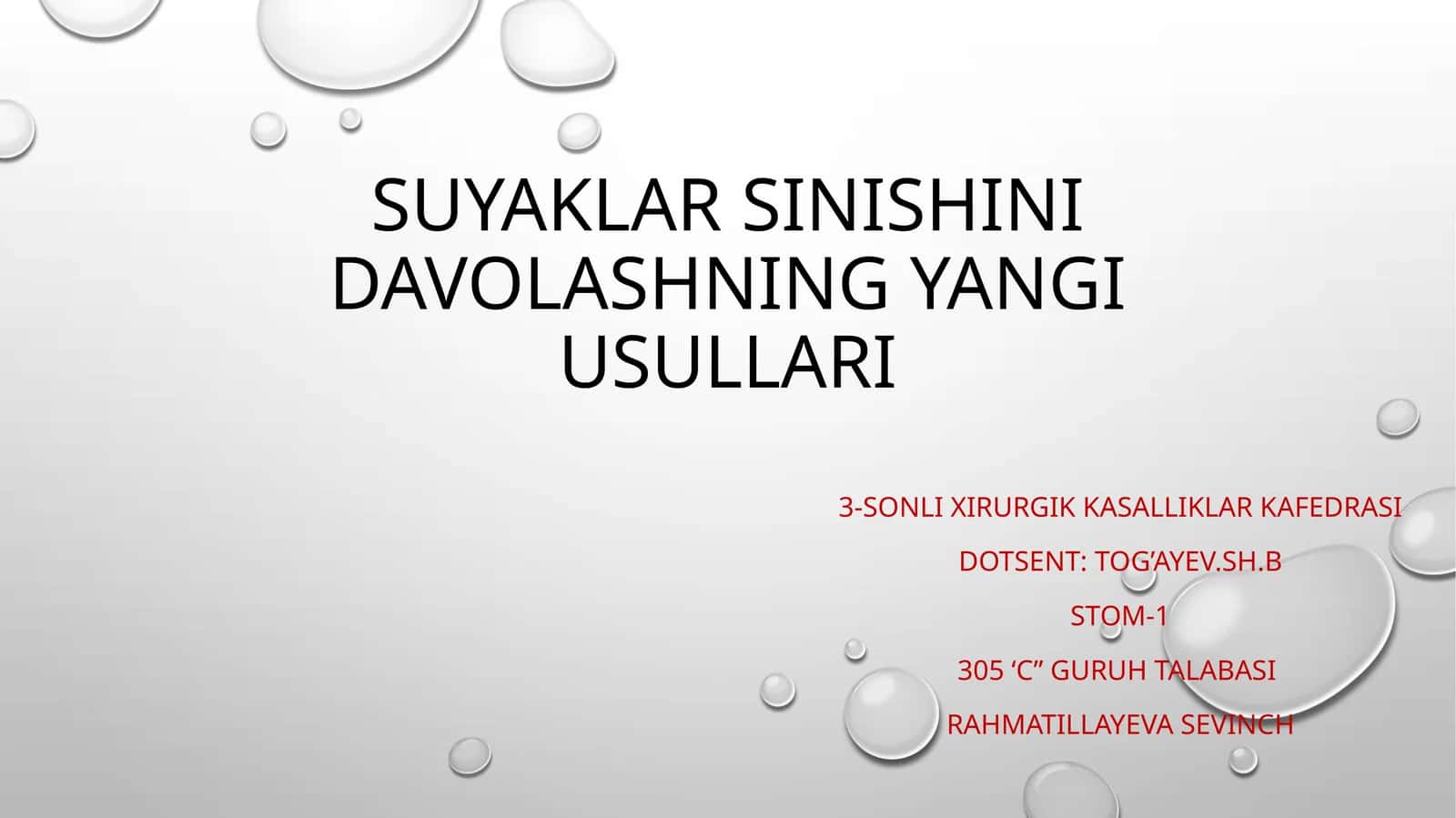 Suyaklarsinishinidavolashning yangi usullari 1
