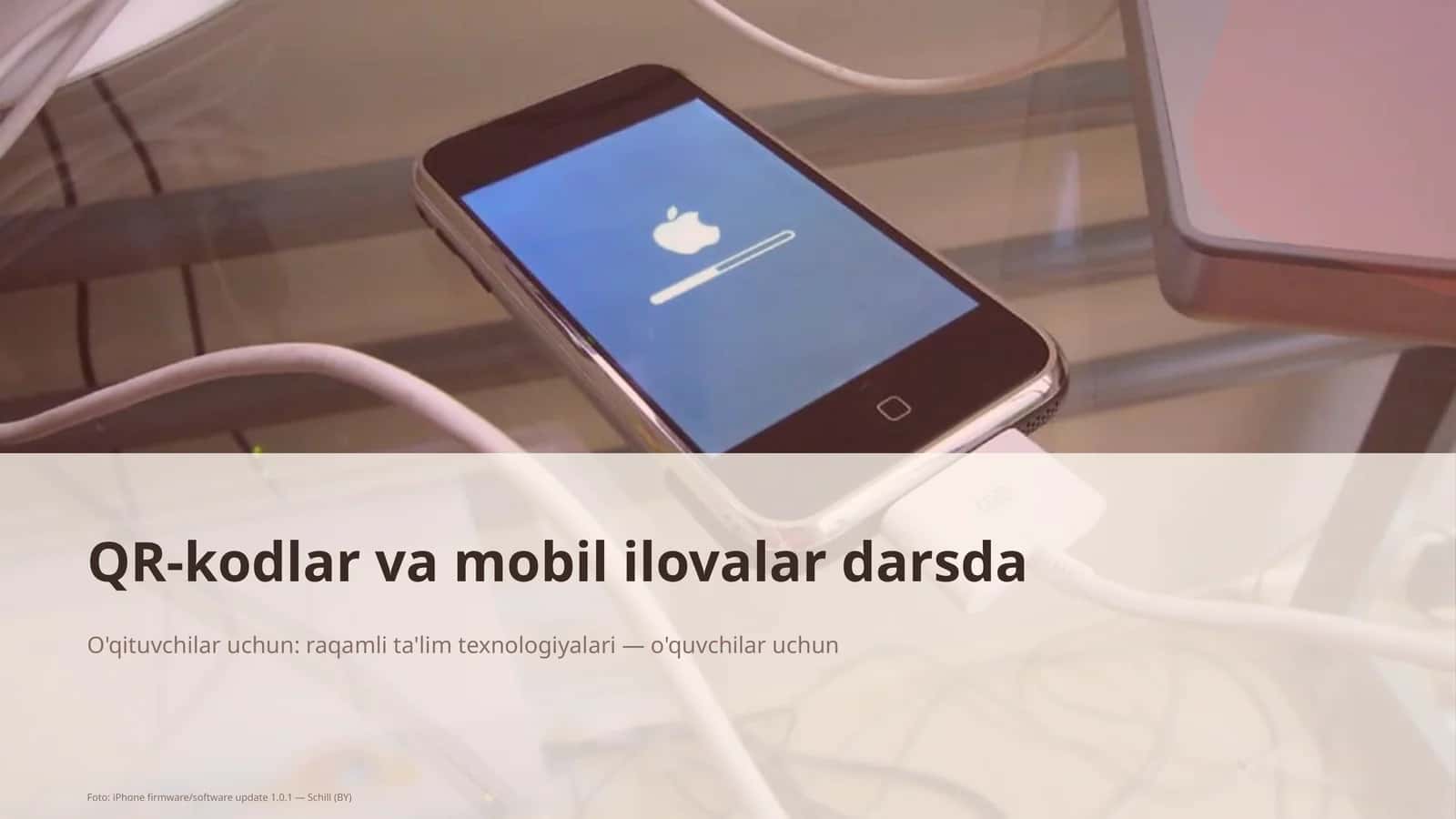 QR-kodlar va mobil ilovalar darsda 1