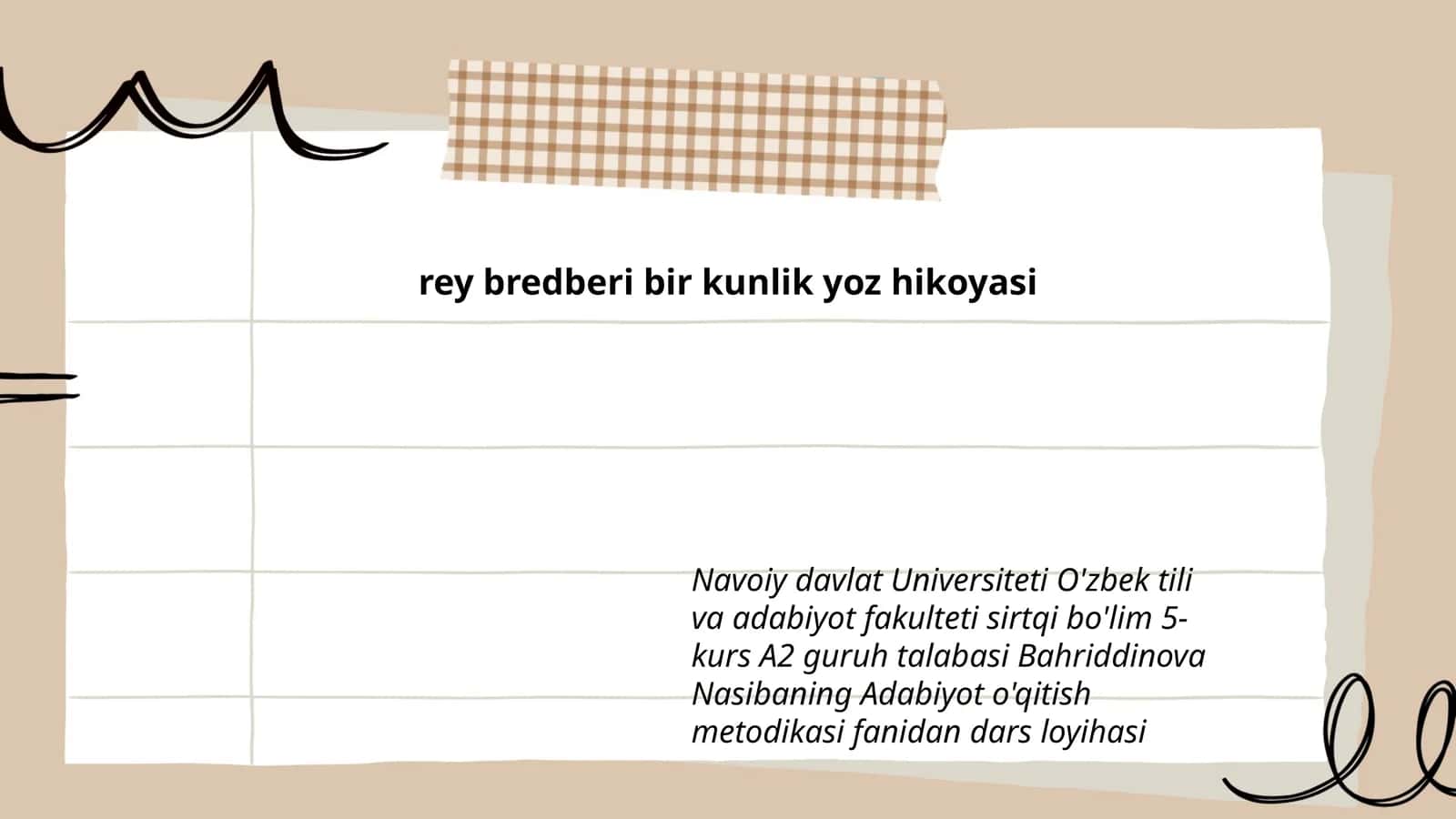 Adabiyot o'qitish metodikasi 1