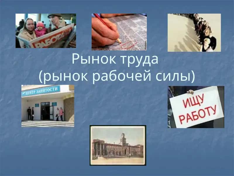 Рынок труда(рынок рабочей силы) 1