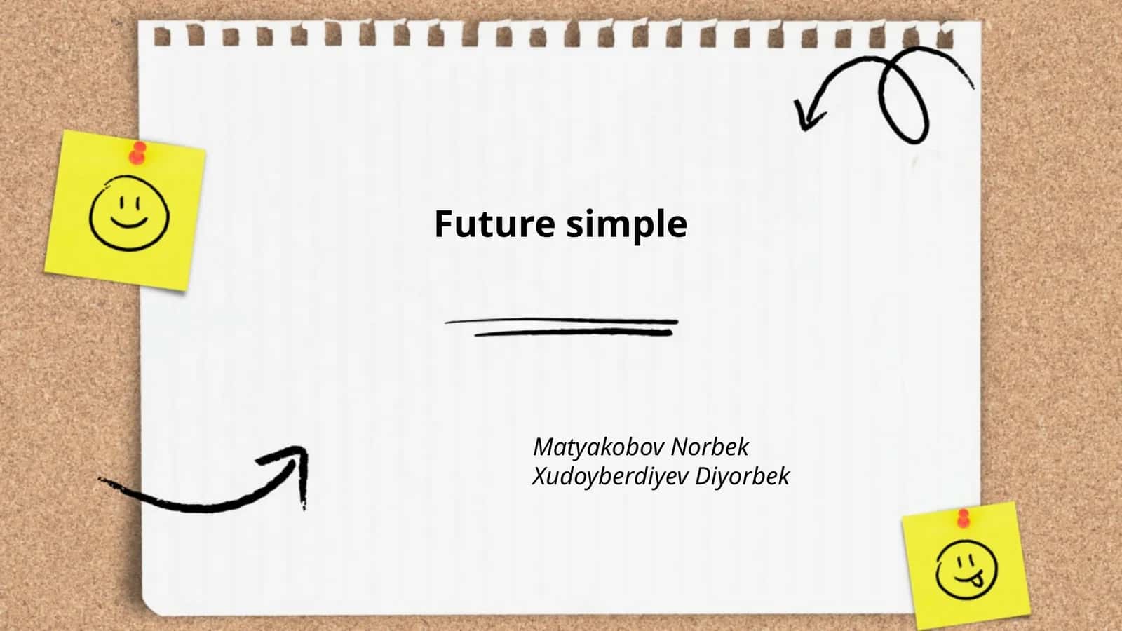 Future simple 1