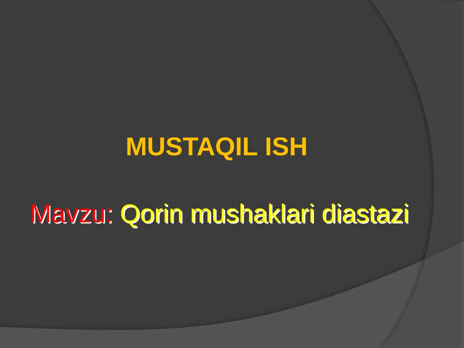 Qorin mushaklari diastazi 1