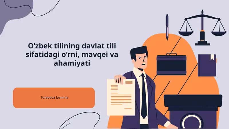Davlat tili sifatida O‘zbek tilining tarixiy rivojlanishi va ahamiyati 1