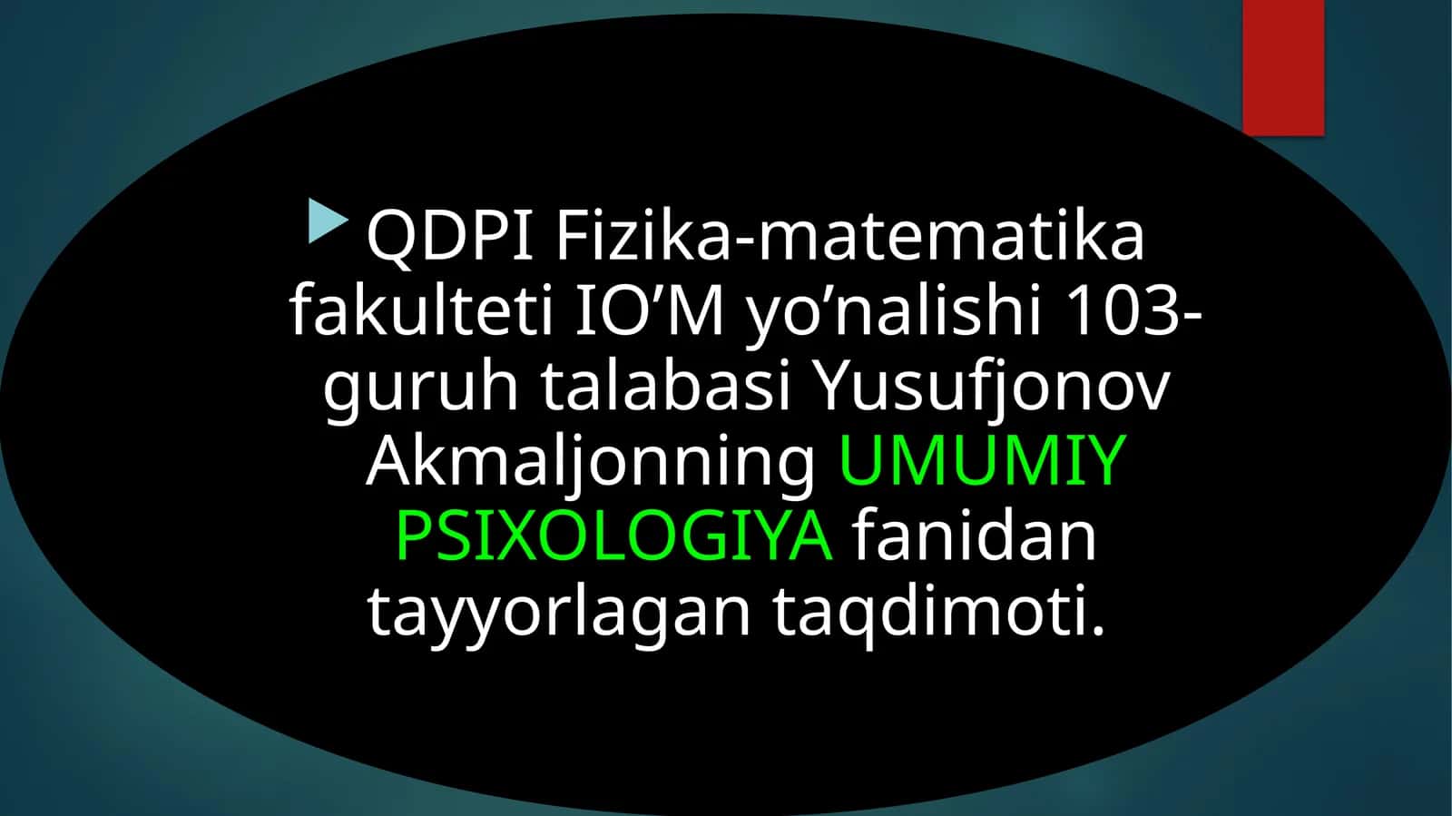 UMUMIY PSIXOLOGIYA 1
