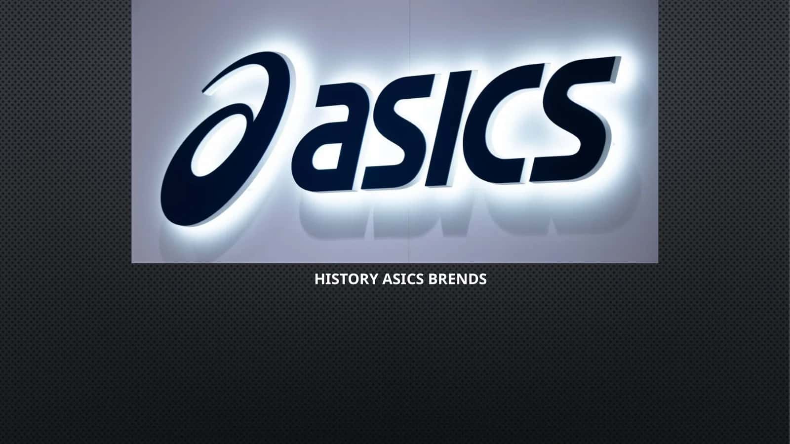 ASICS’ Founder Story and Brand History 1
