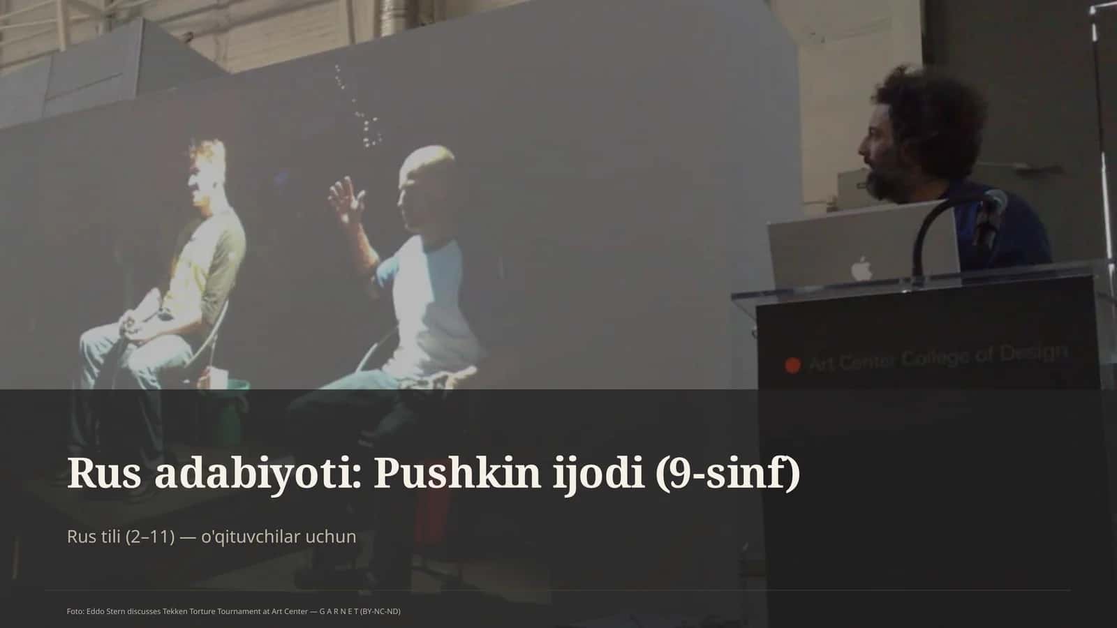 Rus adabiyoti: Pushkin ijodi (9-sinf) 1
