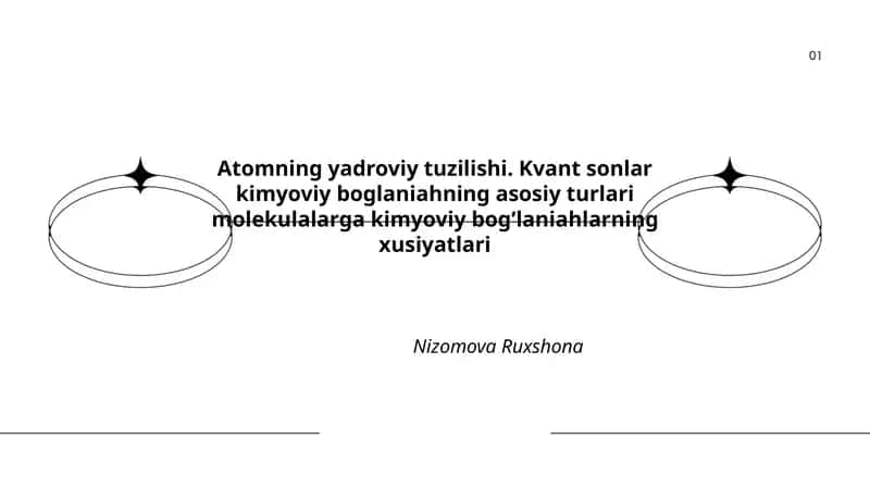 Atomning yadroviy tuzilishi 1