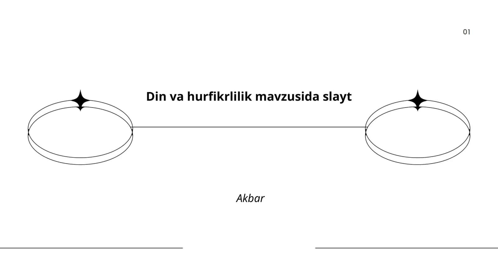 Din va hurfikrlilik mavzusida slayt 1