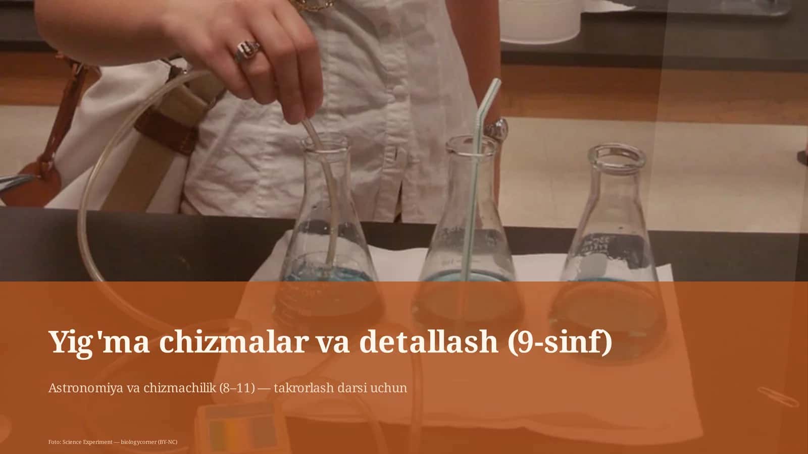 Yig'ma chizmalar va detallash (9-sinf) 1