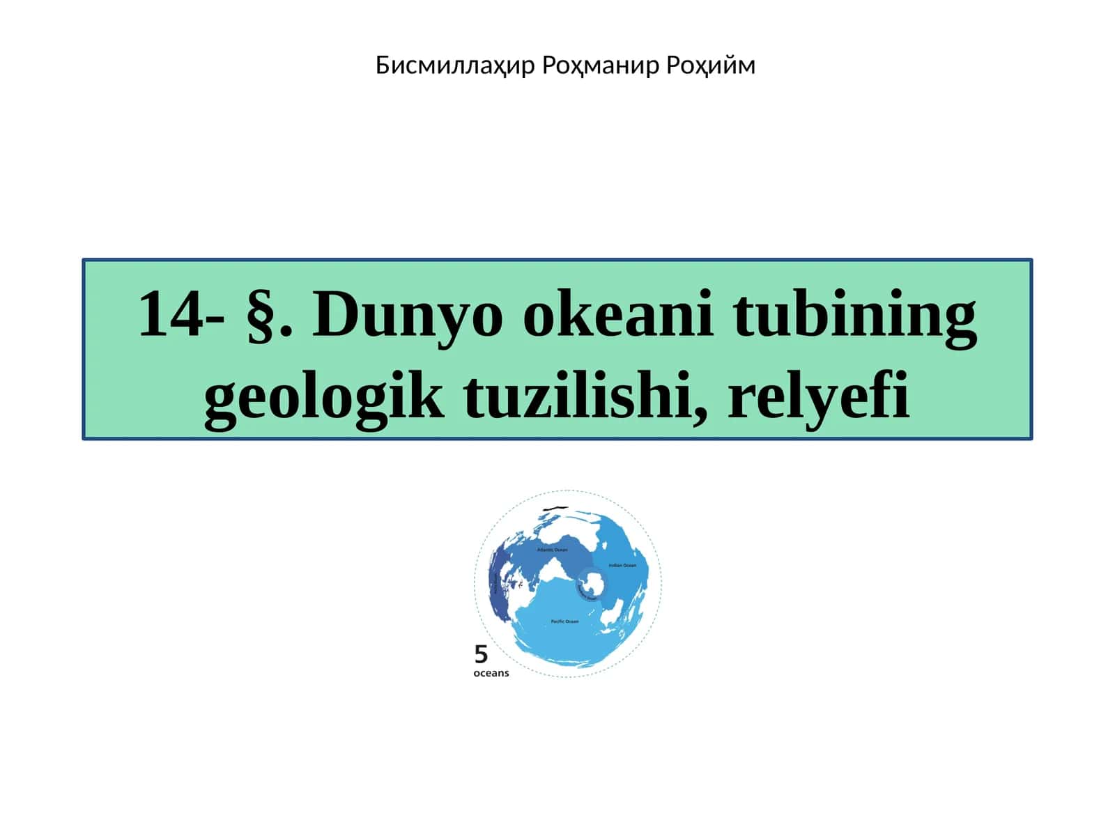 Geologik tuzilishi 1
