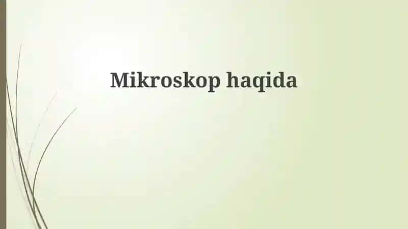 Mikroskop