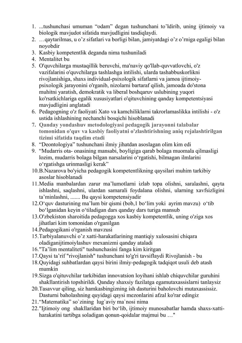 Pedagogik kompetentlik va uning ahamiyati 1