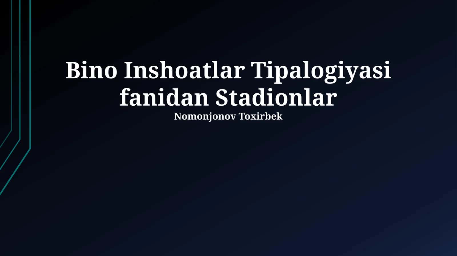 Stadionlarda Binokulyar Koʻrishni Optimallashtirish 1