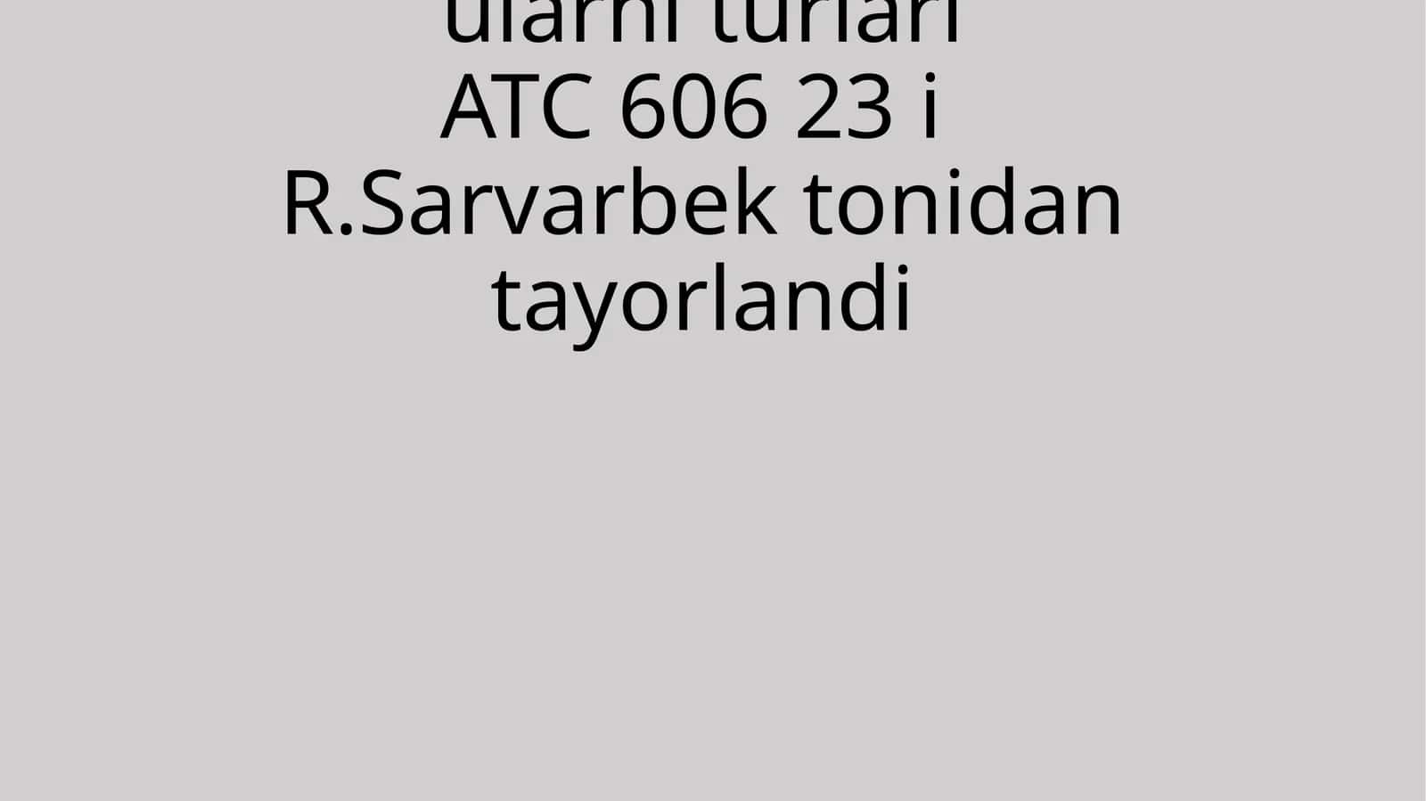 Axborot tizimlari va ularni turlari 1