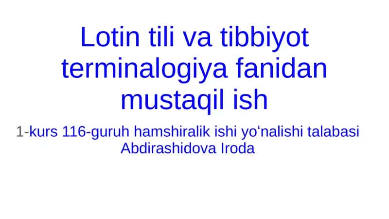 Retseptda qoʻllaniladigan qisqartma shakllar 1