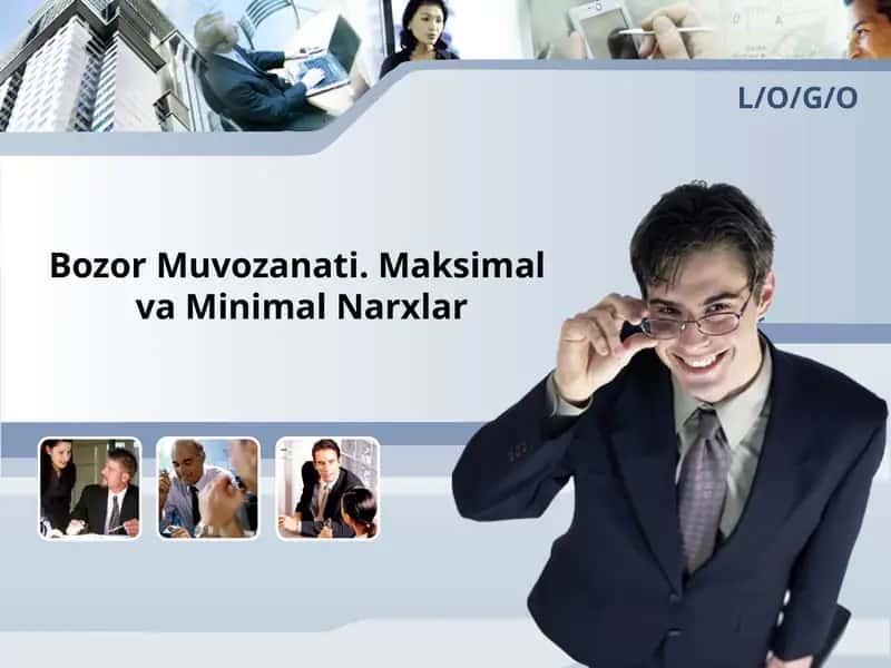 Bozor Muvozanati. Maksimal va Minimal Narxlar 1