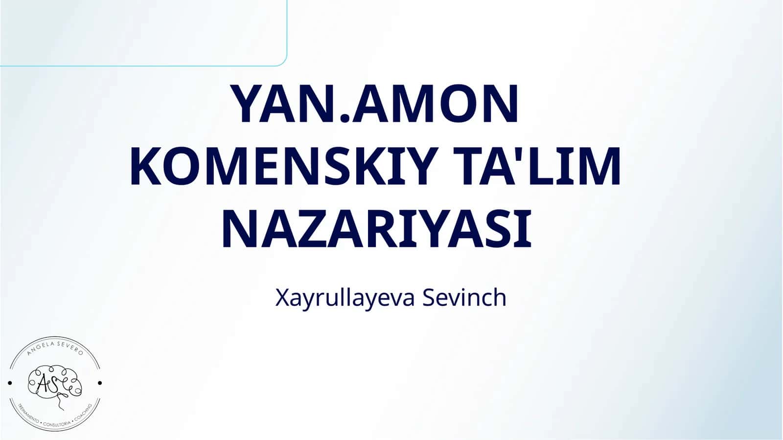 YAN.AMON KOMENSKIY TA'LIM NAZARIYASI 1