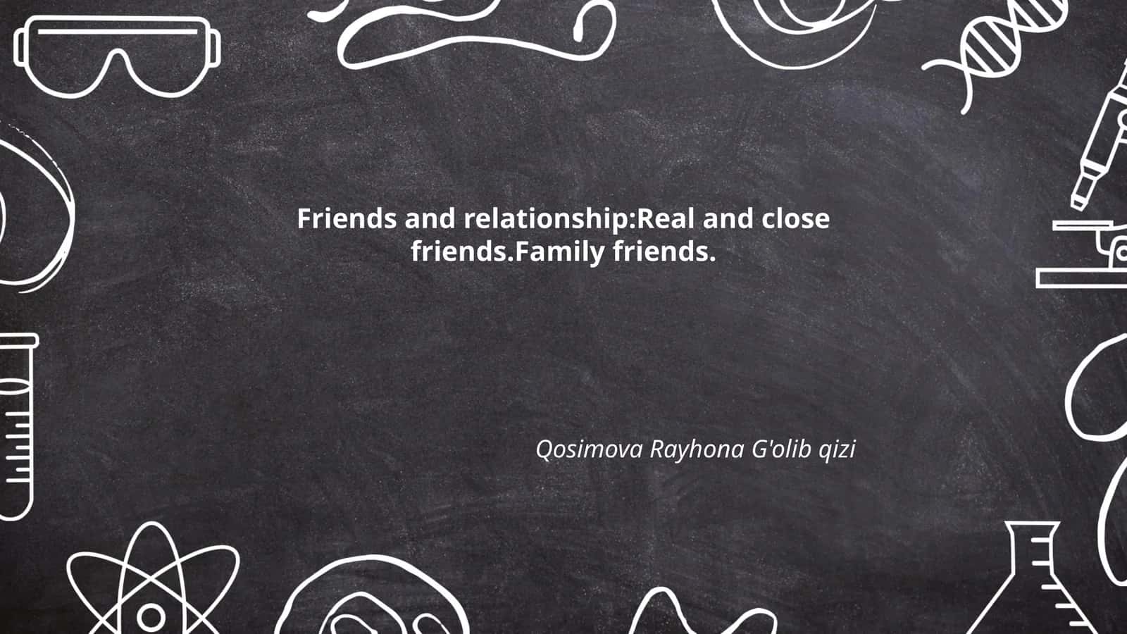 Trust and Communication in Friendships 1
