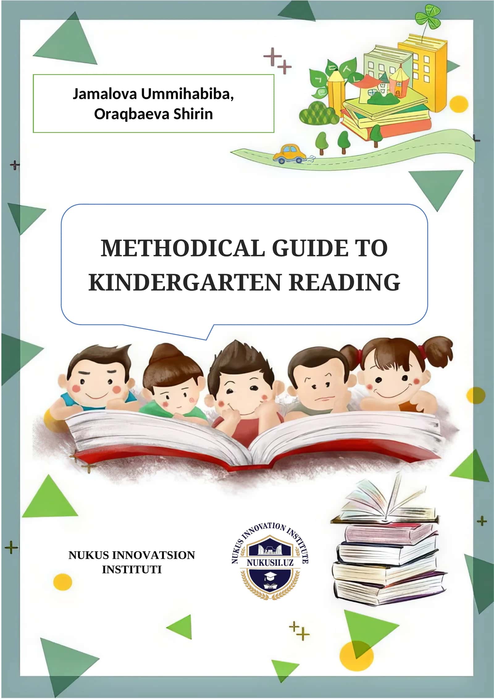 METHODICAL GUIDE TO KINDERGARTEN READING 1