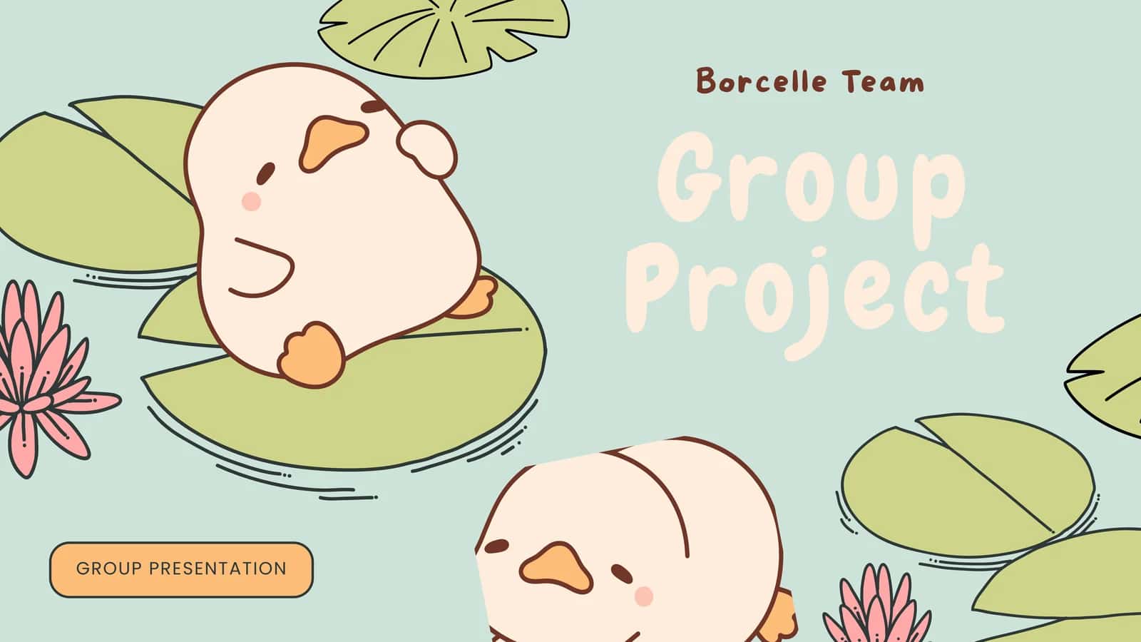 GROUP PRESENTATION 1
