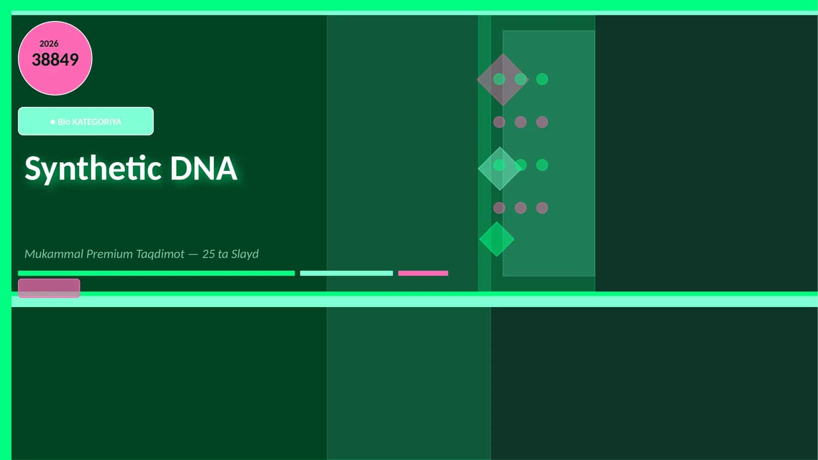 Synthetic DNA 1