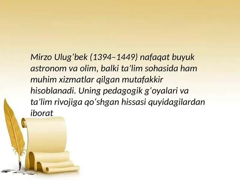 Mirzo Ulugʻbek 1