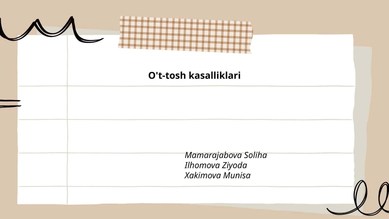 O't-tosh kasalliklari 1