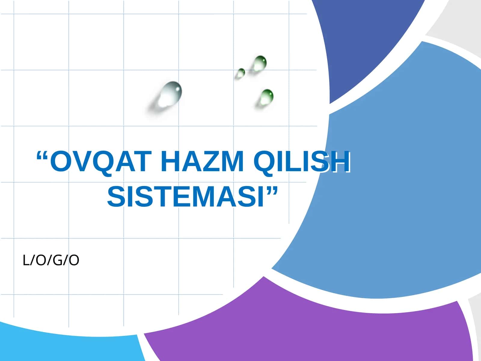 OVQAT HAZM QILISH SISTEMASI 1