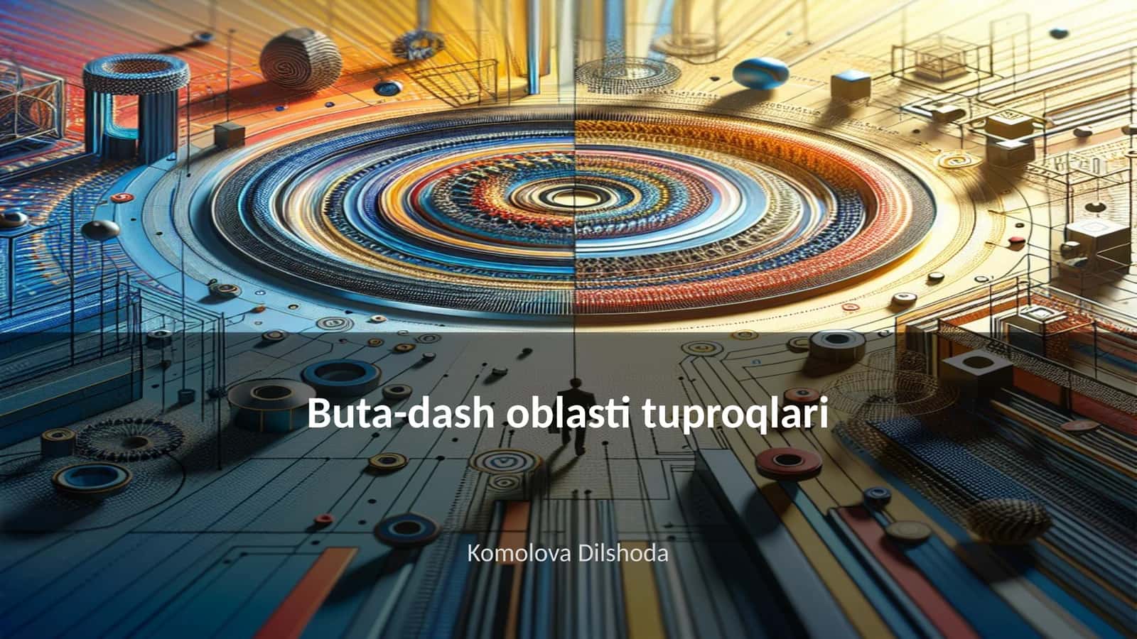 Buta-dash oblasti tuproqlari 1
